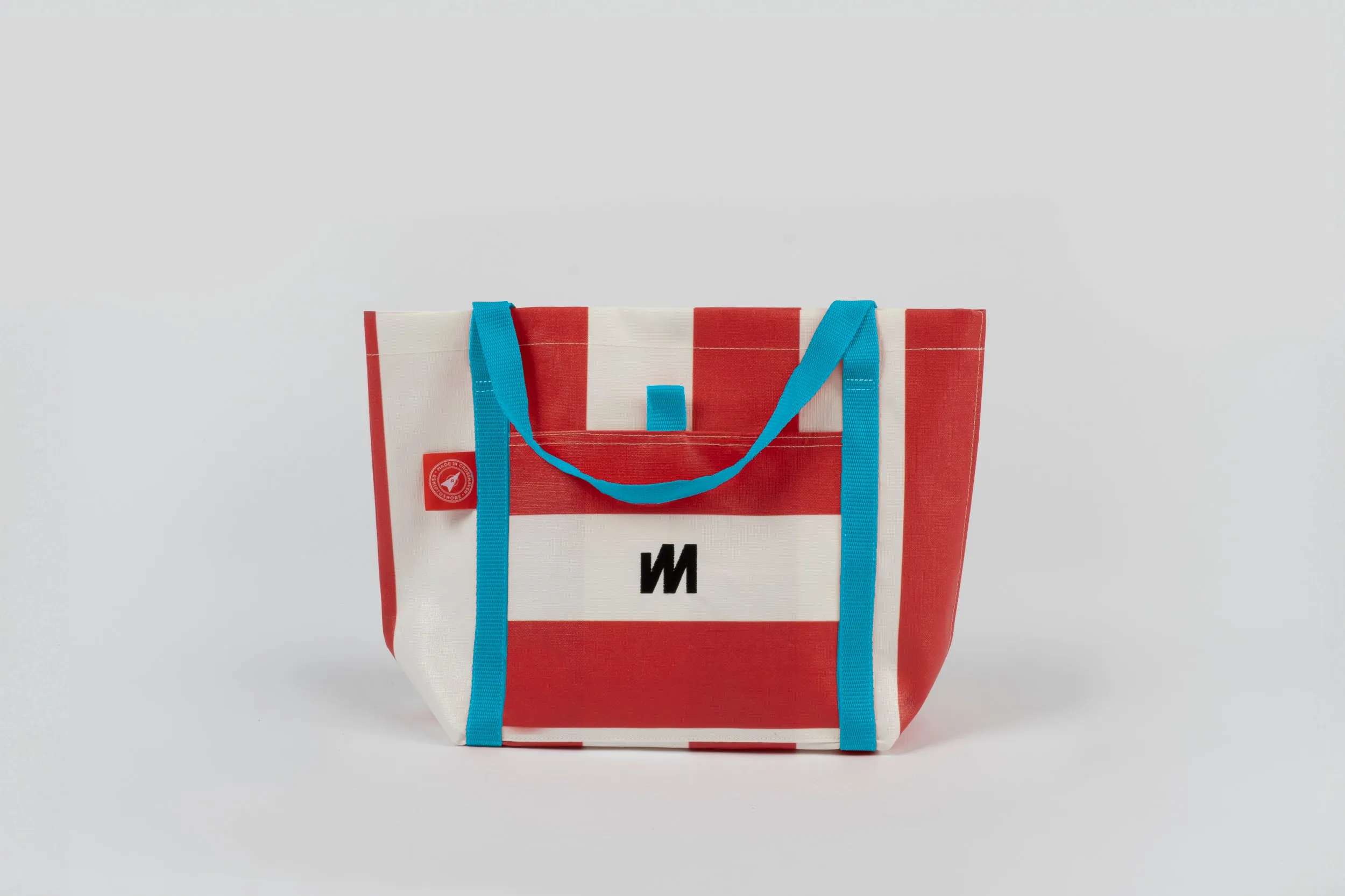 Red Tote - Classic Stripe