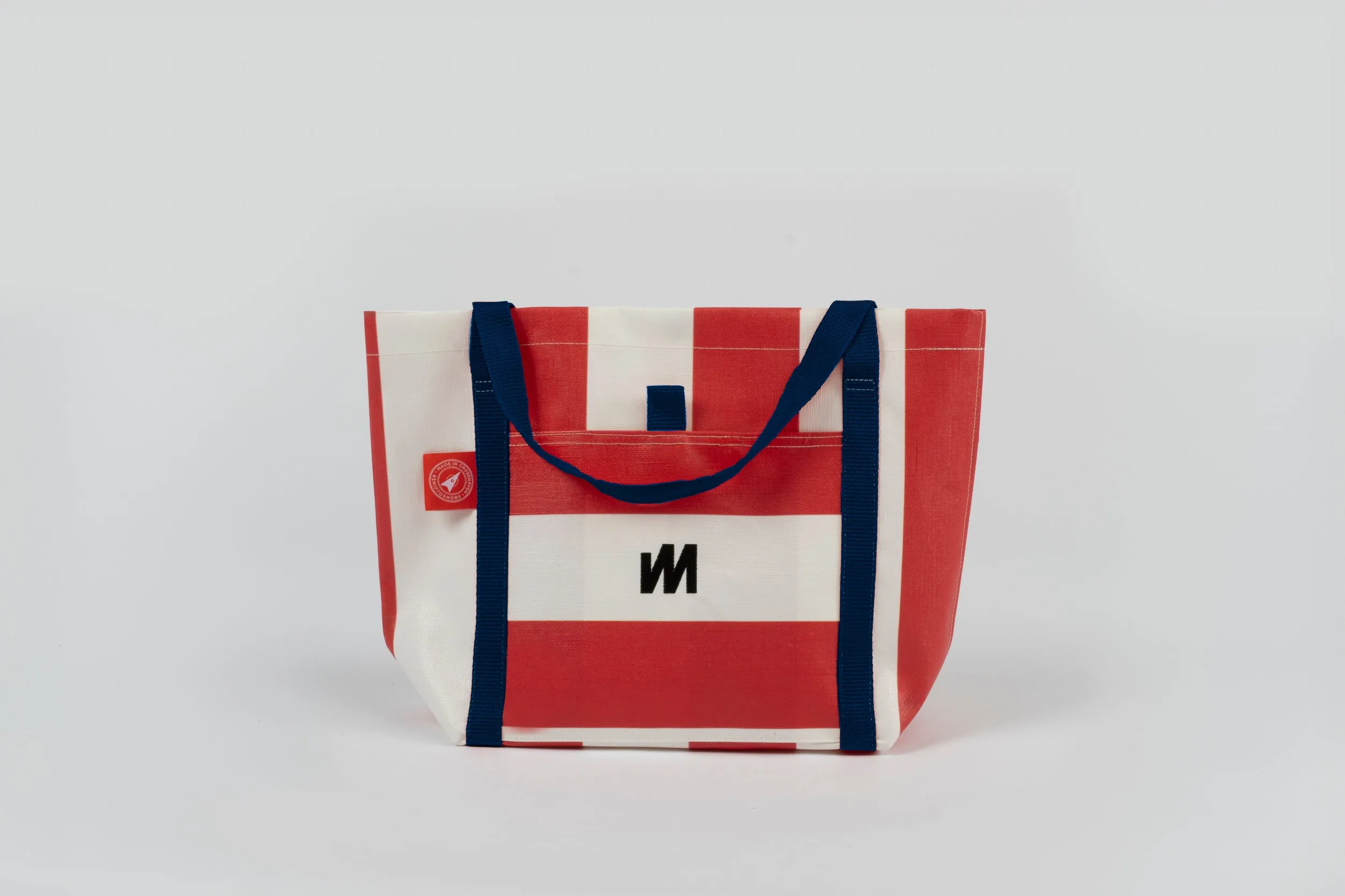 Red Tote - Classic Stripe