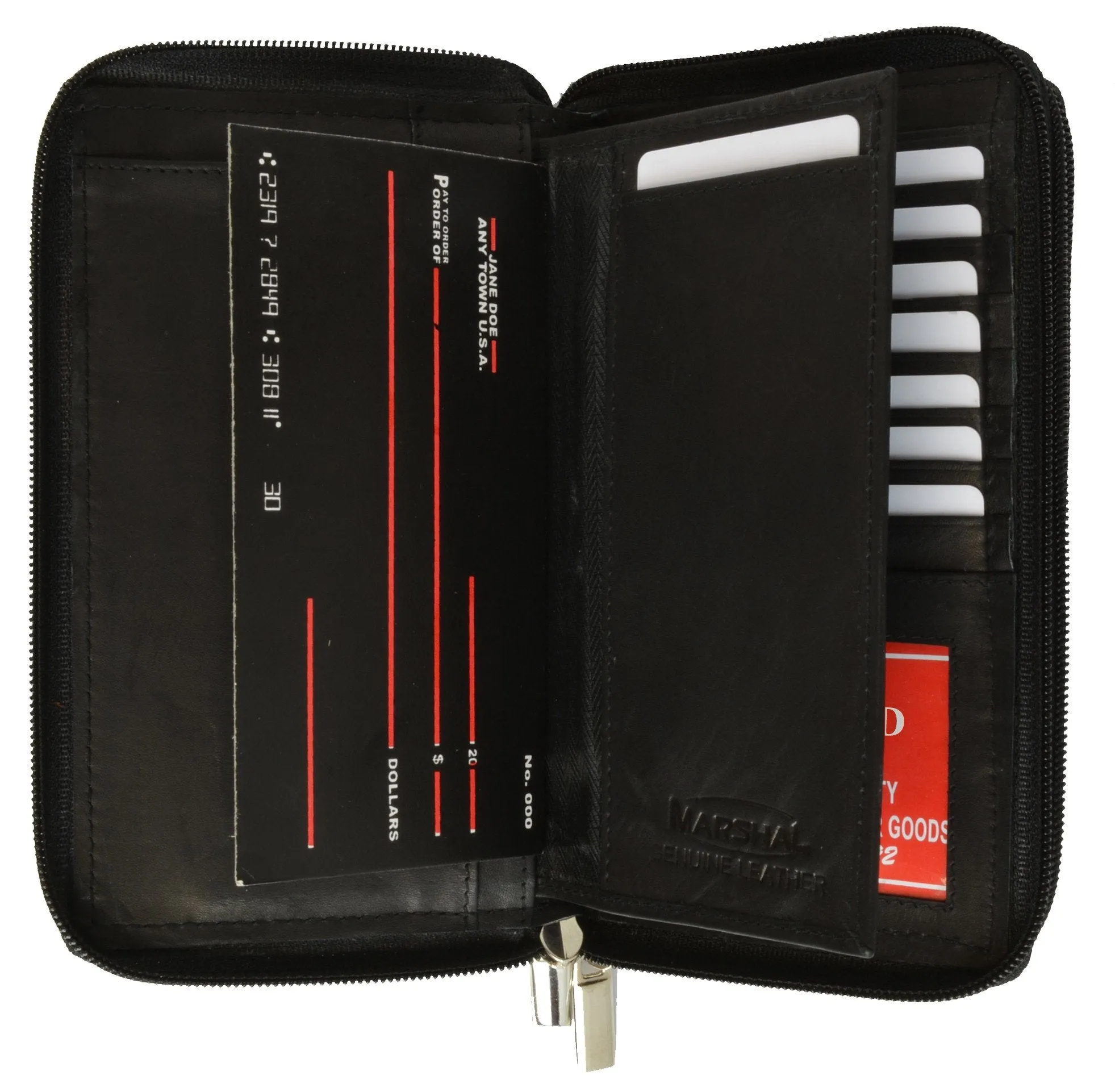 RFID 4575 Ladies Wallets all around zipper