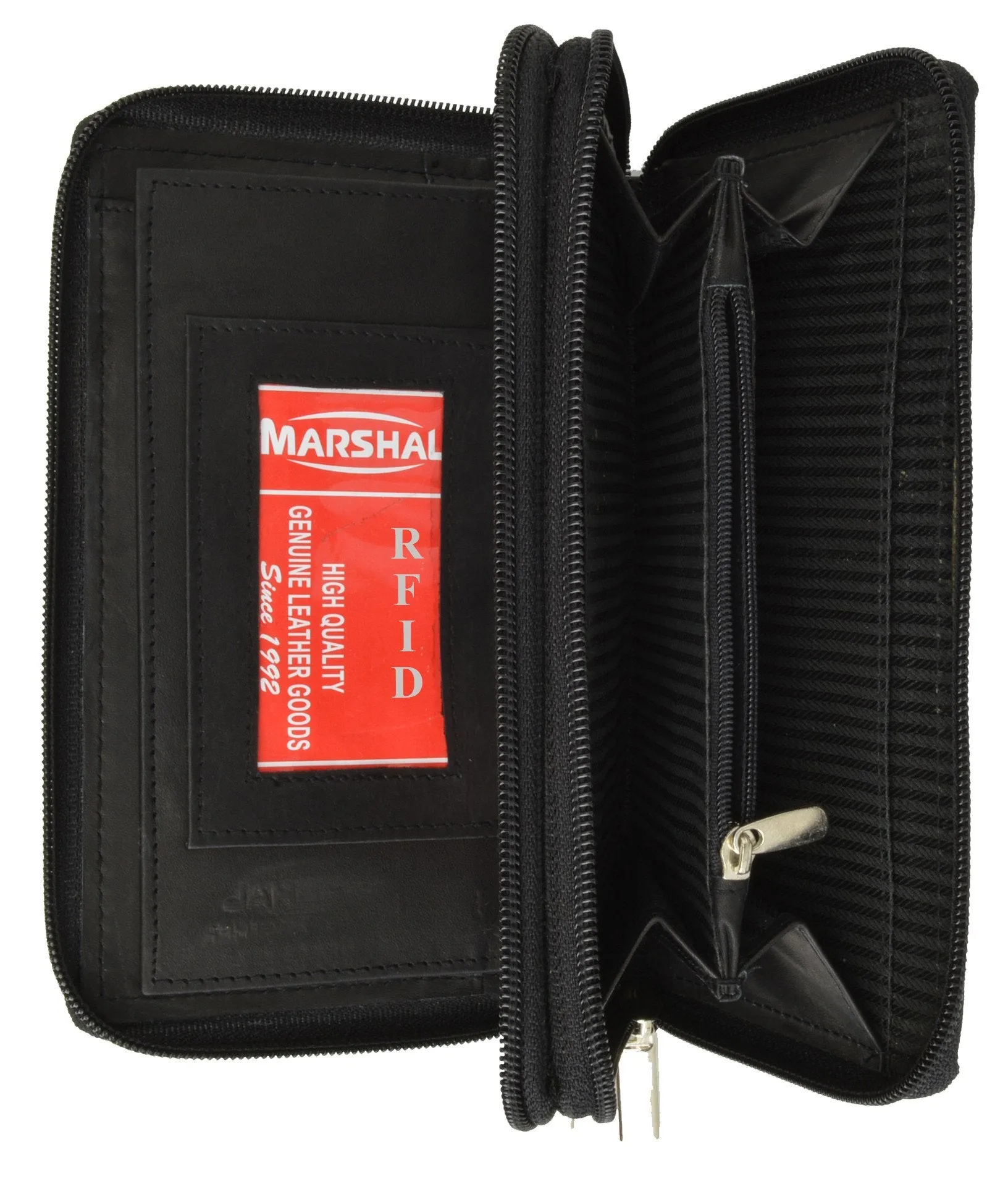 RFID 4575 Ladies Wallets all around zipper