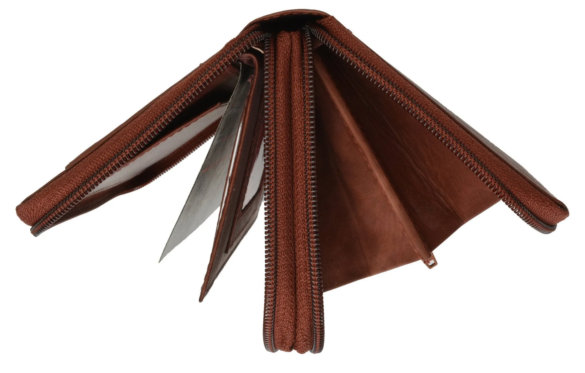 RFID 4575 Ladies Wallets all around zipper