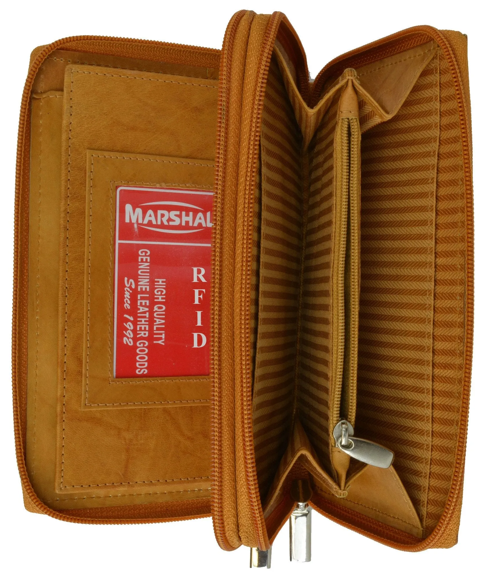 RFID 4575 Ladies Wallets all around zipper