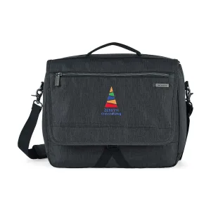 Samsonite Charcoal Heather Charcoal Modern Utility Computer Messenger Bag