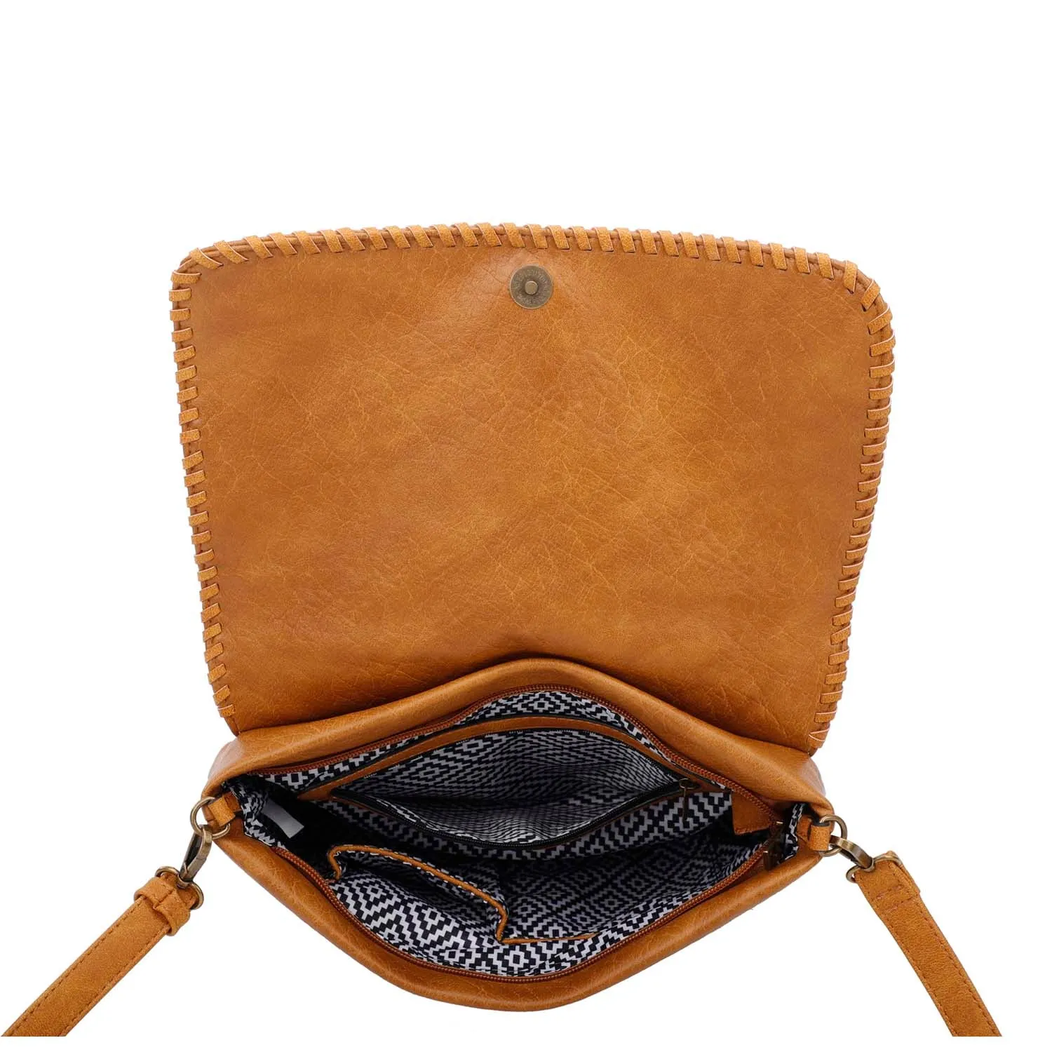 Savannah Crossbody - Light Brown