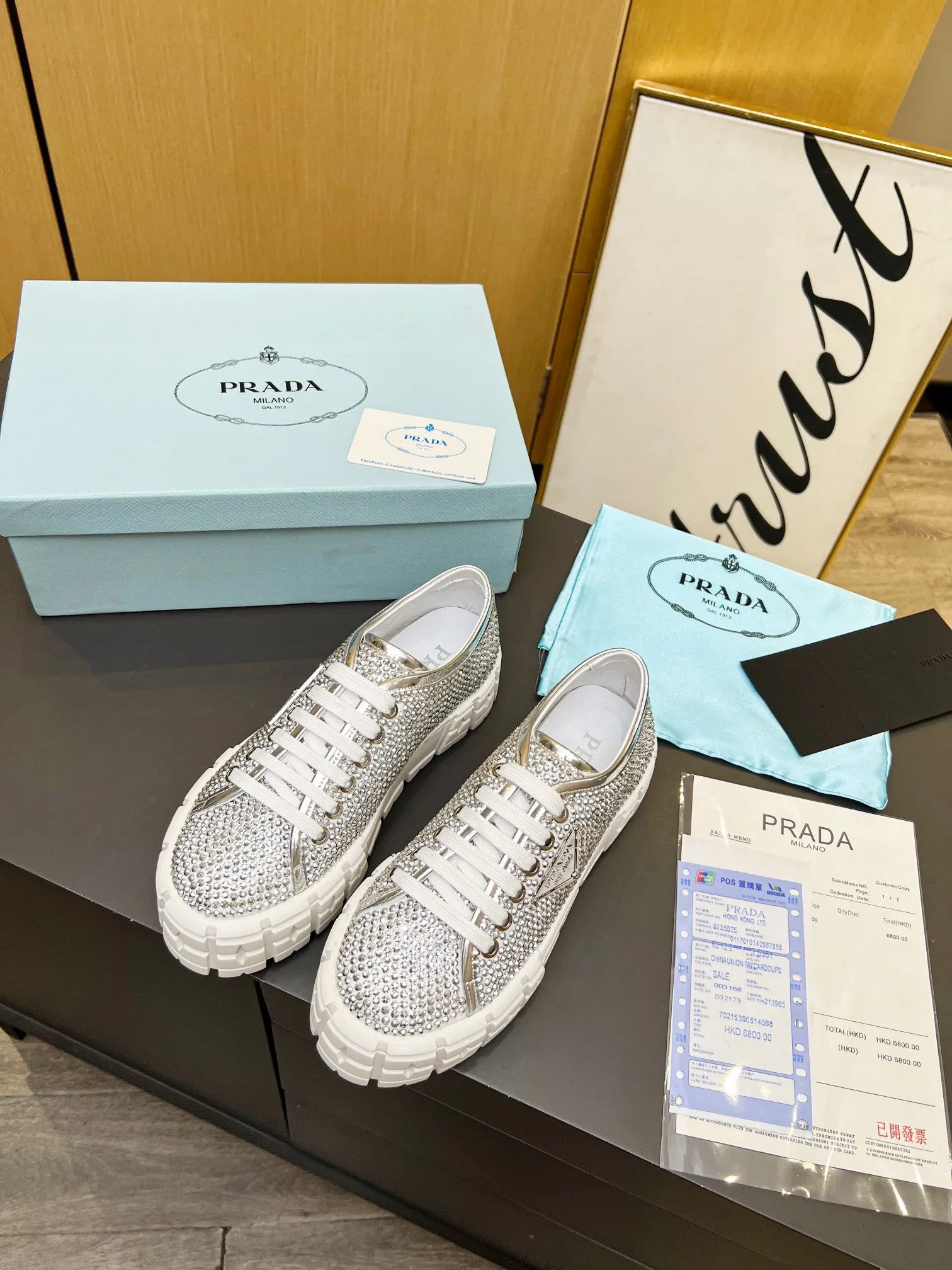 SE963 PRADA Double Wheel Sneakers / Size4-10