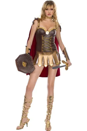 Sexy Roman Warrior Woman Costume-Clearance