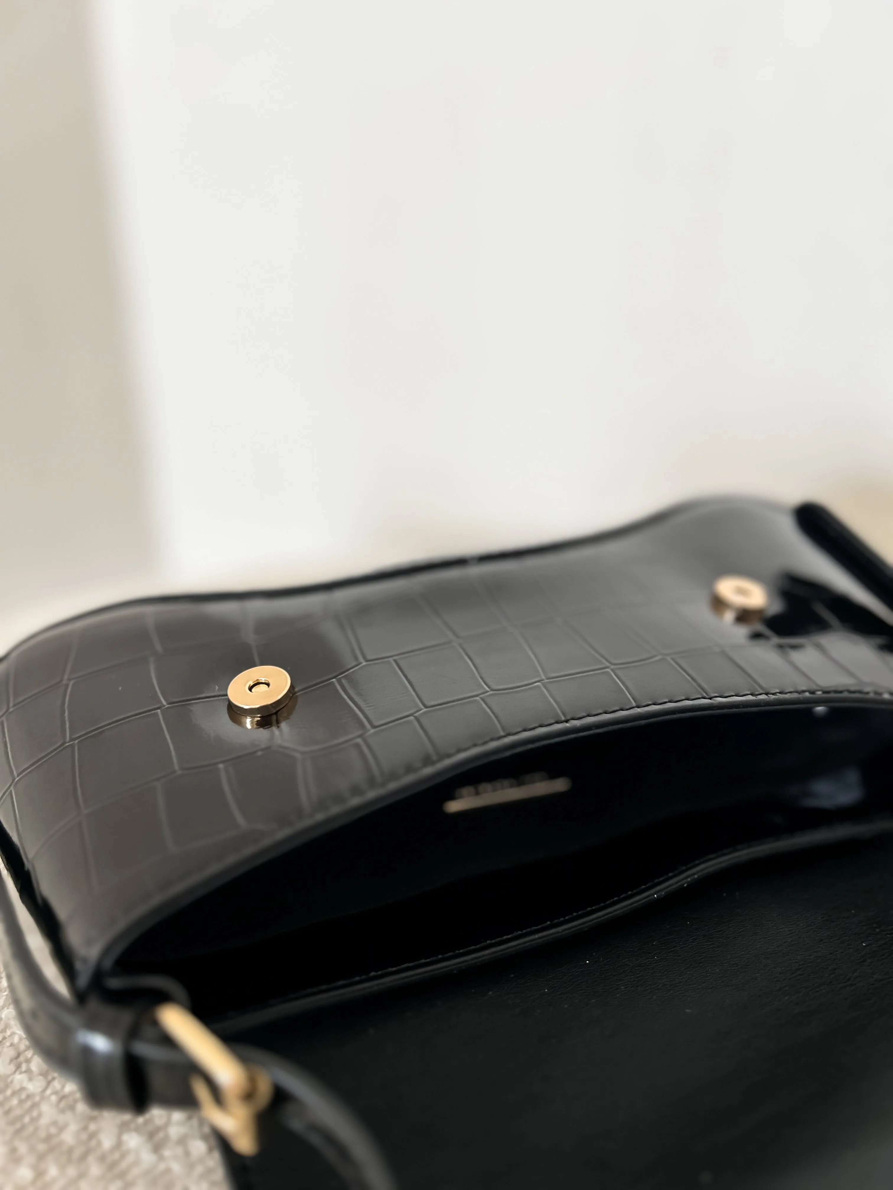 SHAE Bag - Black Patent