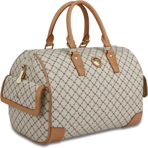 Signature Natural Large Boston Bag