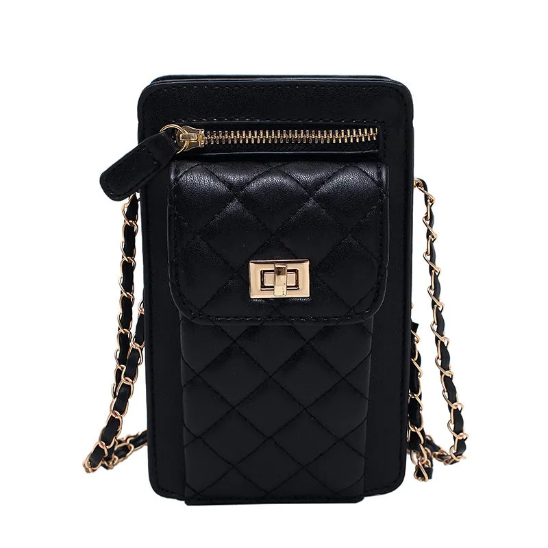Sling Bags Women's Summer Rhombus Shoulder Bag Fashion Small Square Bag