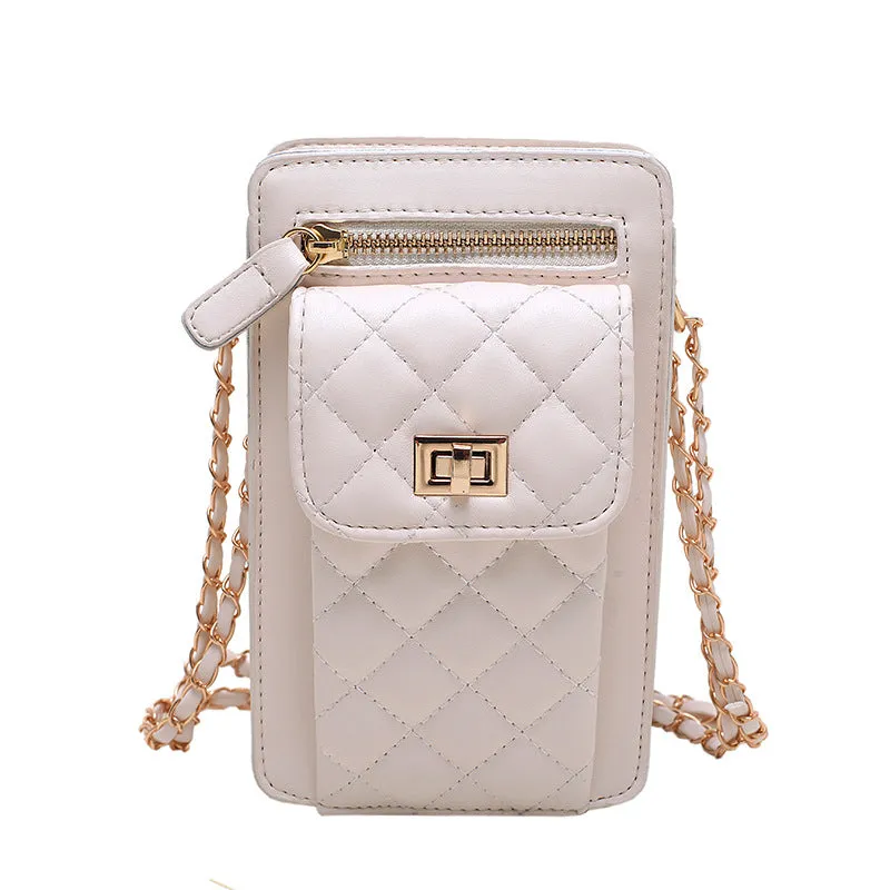 Sling Bags Women's Summer Rhombus Shoulder Bag Fashion Small Square Bag