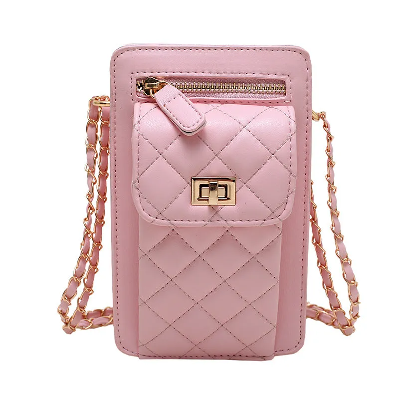 Sling Bags Women's Summer Rhombus Shoulder Bag Fashion Small Square Bag