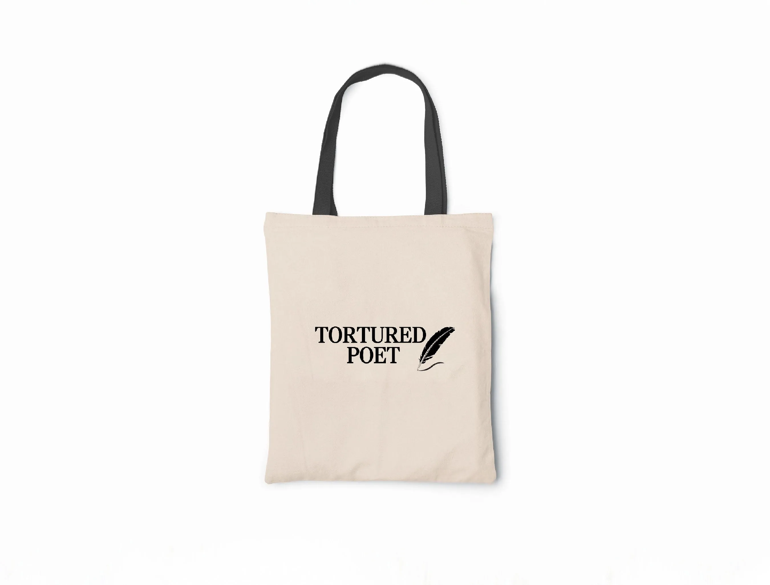 Tortured Poet - Canvas Tote Bag - Taylor Swift Inspired