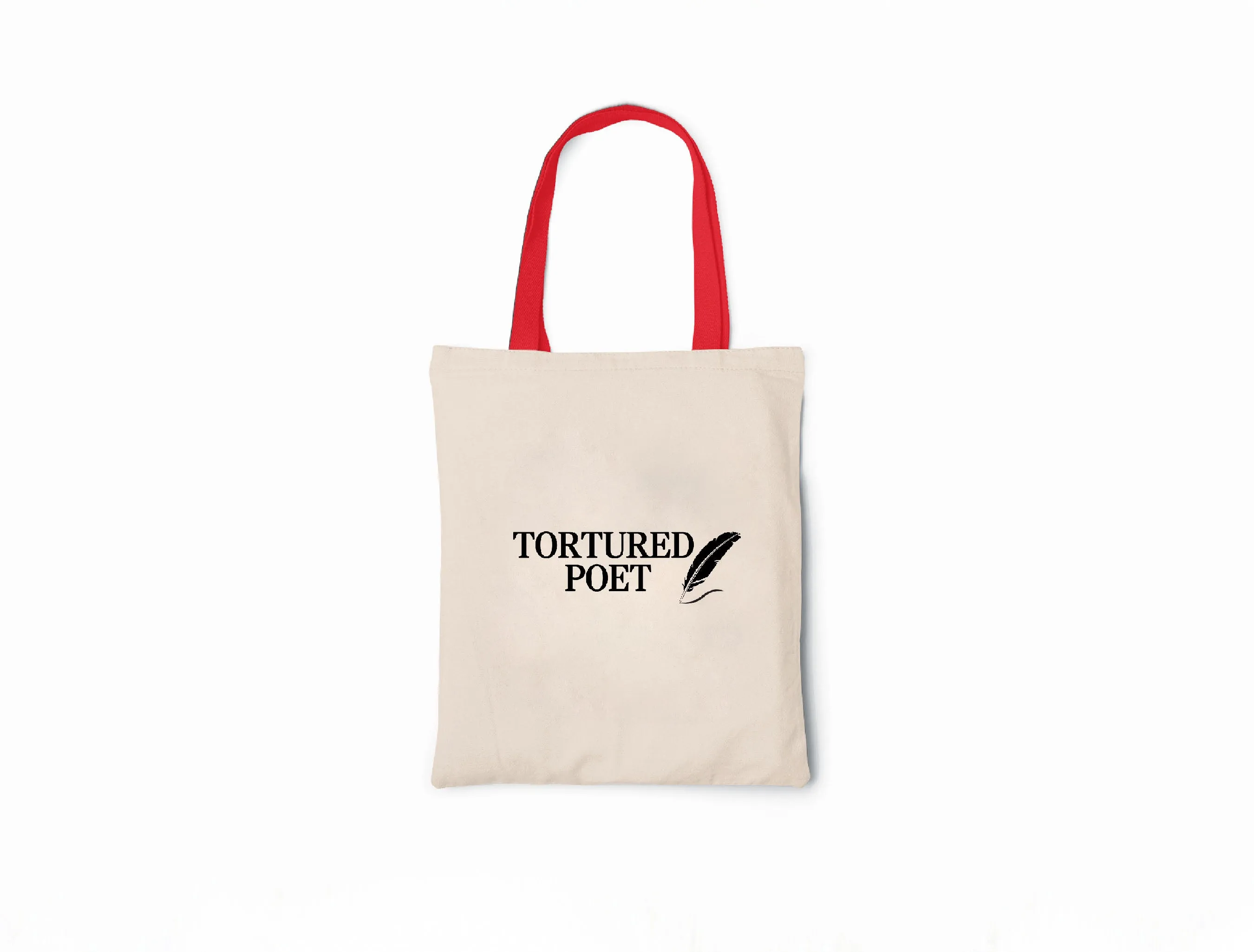 Tortured Poet - Canvas Tote Bag - Taylor Swift Inspired