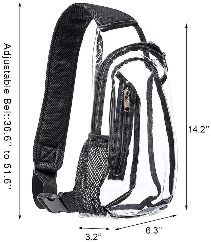 Transparent Casual Sling Bag