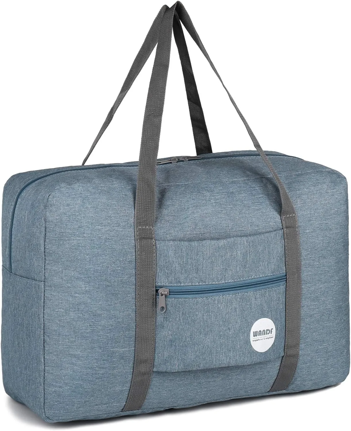 WANDF For Spirit Airlines Personal Item Bag 18x14x8 Travel Duffel Bag Underseat Foldable Carry-on Luggage for Women