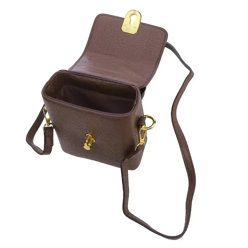 Women's Fashion All-Matching 2024 New Retro Shoulder Bag Messenger Portable Small Square Box Crossbody Bag