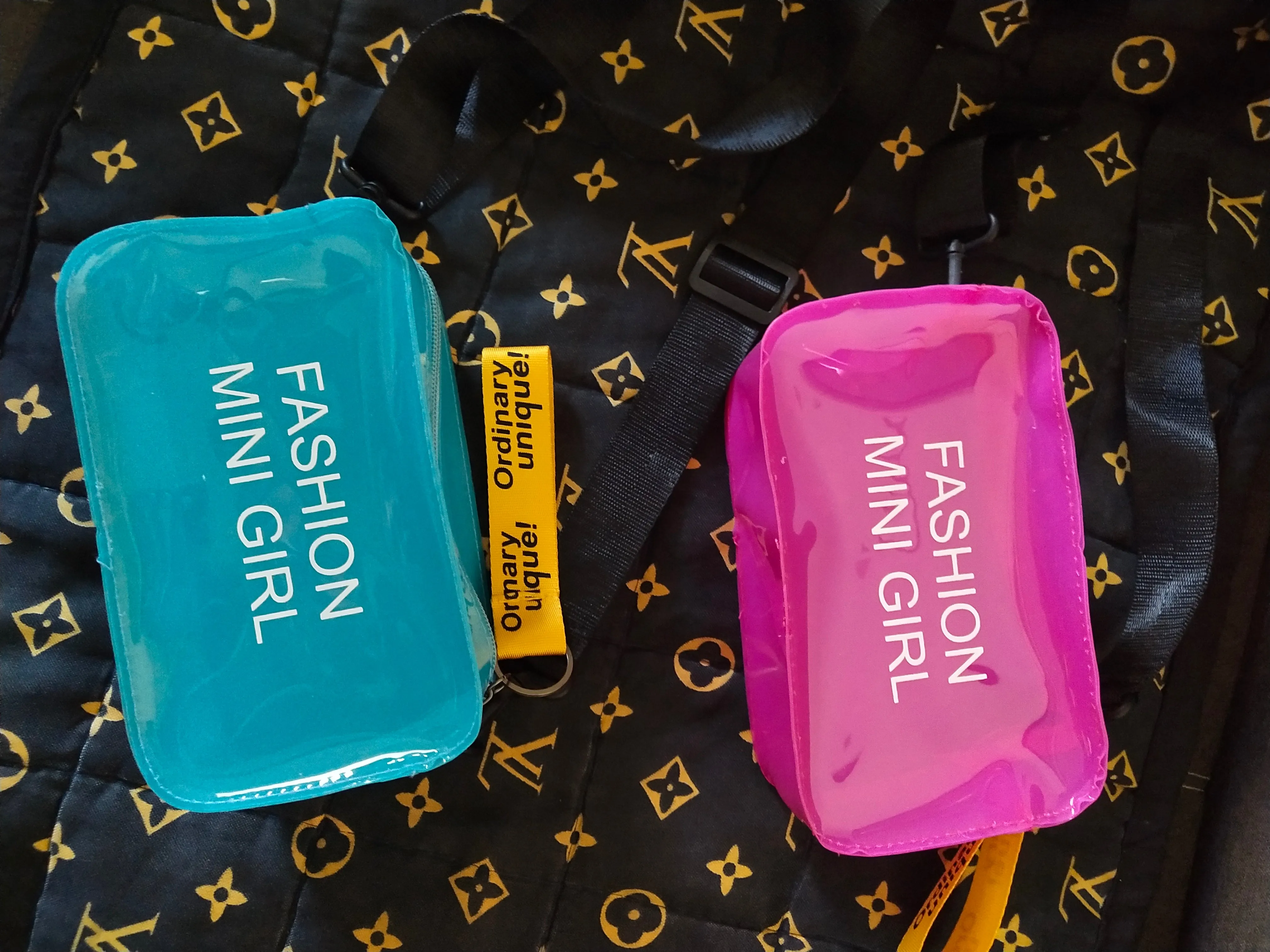 YB Square Waterproof, Transparent Nylon pvc material Korean Fashion Shoulder Cute Leather Ladies Bag Sling On Sale